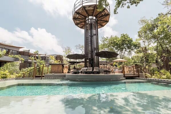 Pool - Siwa Tulum 2BR Luxury Condo with Private Pool + Rooftop (Tulum)