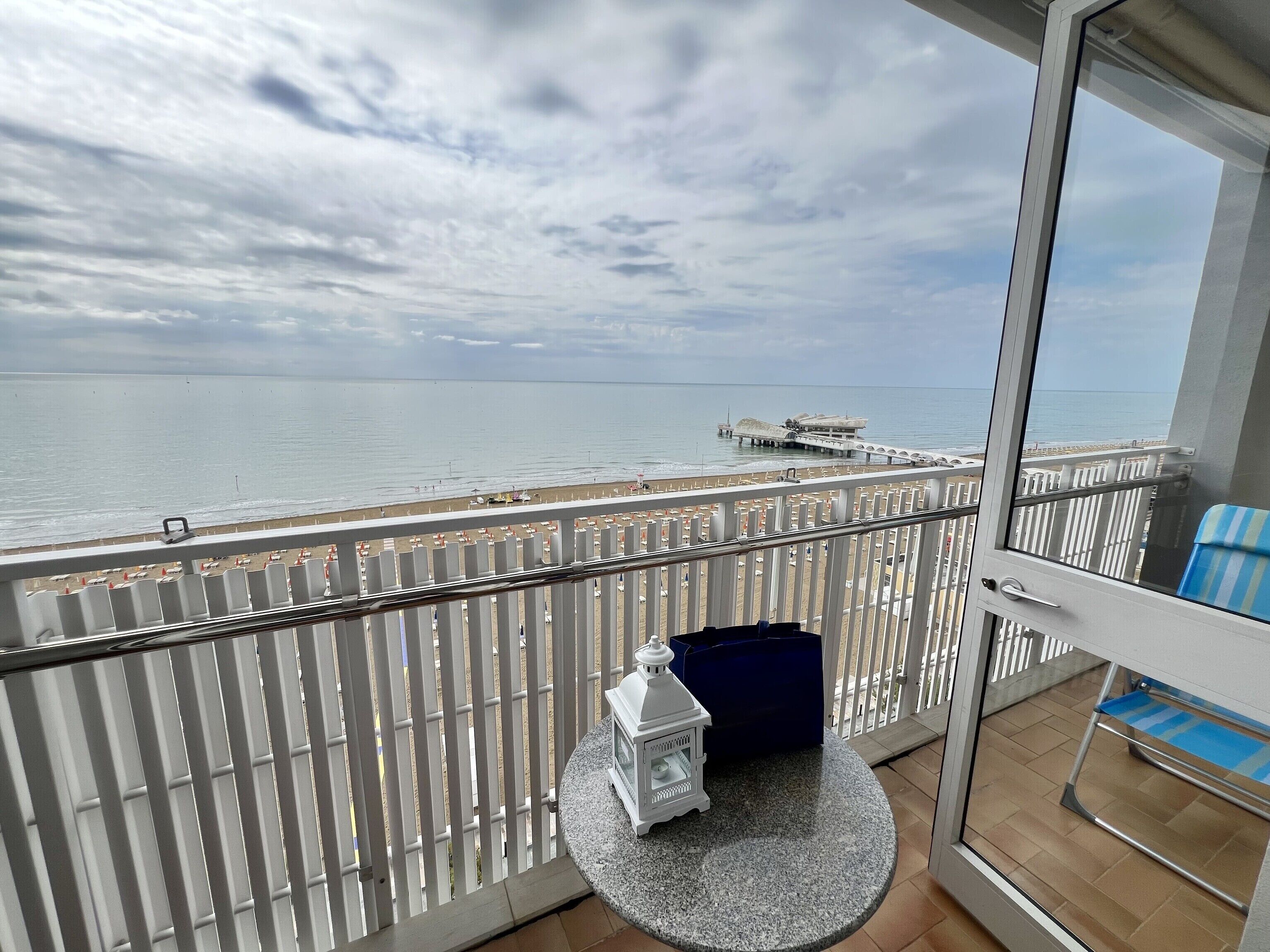 Apartamento, 3 quartos, sacada, vista para o oceano | Sacada