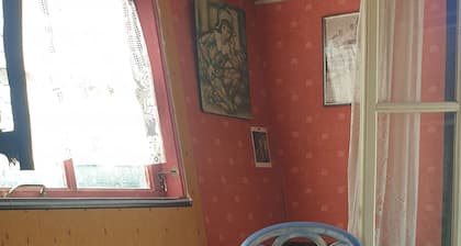 Genuine gypsy caravan in the Tarn gorges