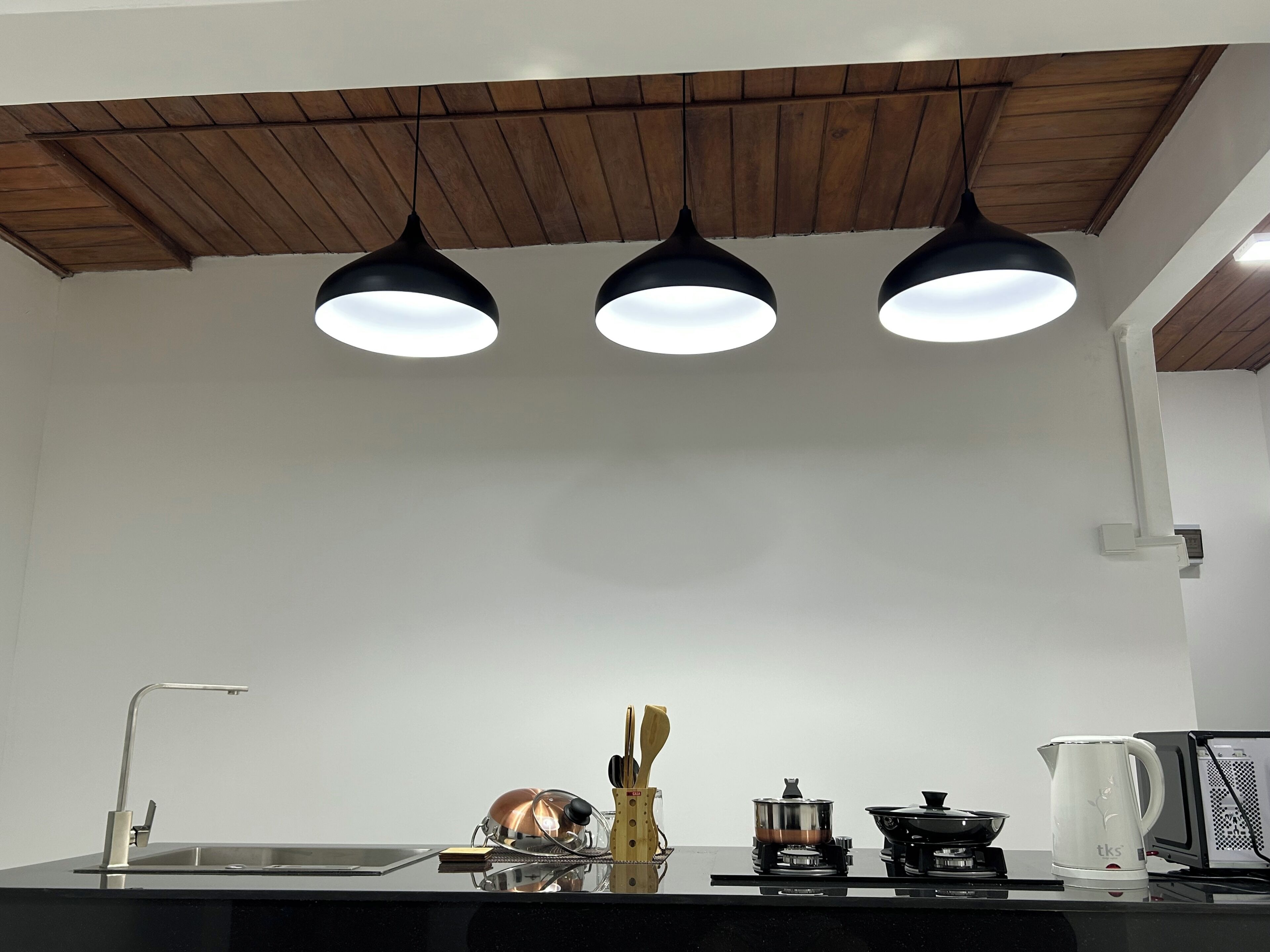 Comfort Apartment, Balcony, Garden View | Private kitchen