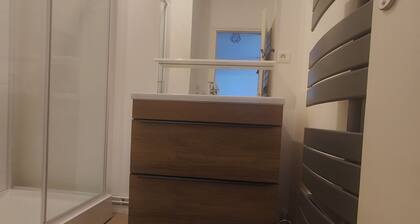 4-bed apartment near town center, sports center. Quiet location