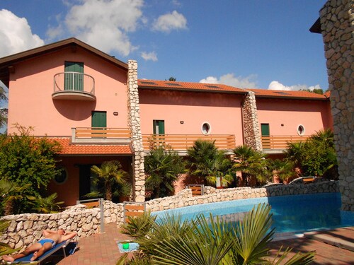 Terraced Villa With Pool