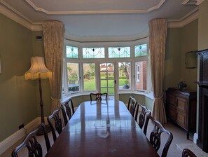 House, 5 Bedrooms, Patio, Garden View | Dining - Allenbrook Holiday Rental (Colwyn Bay)