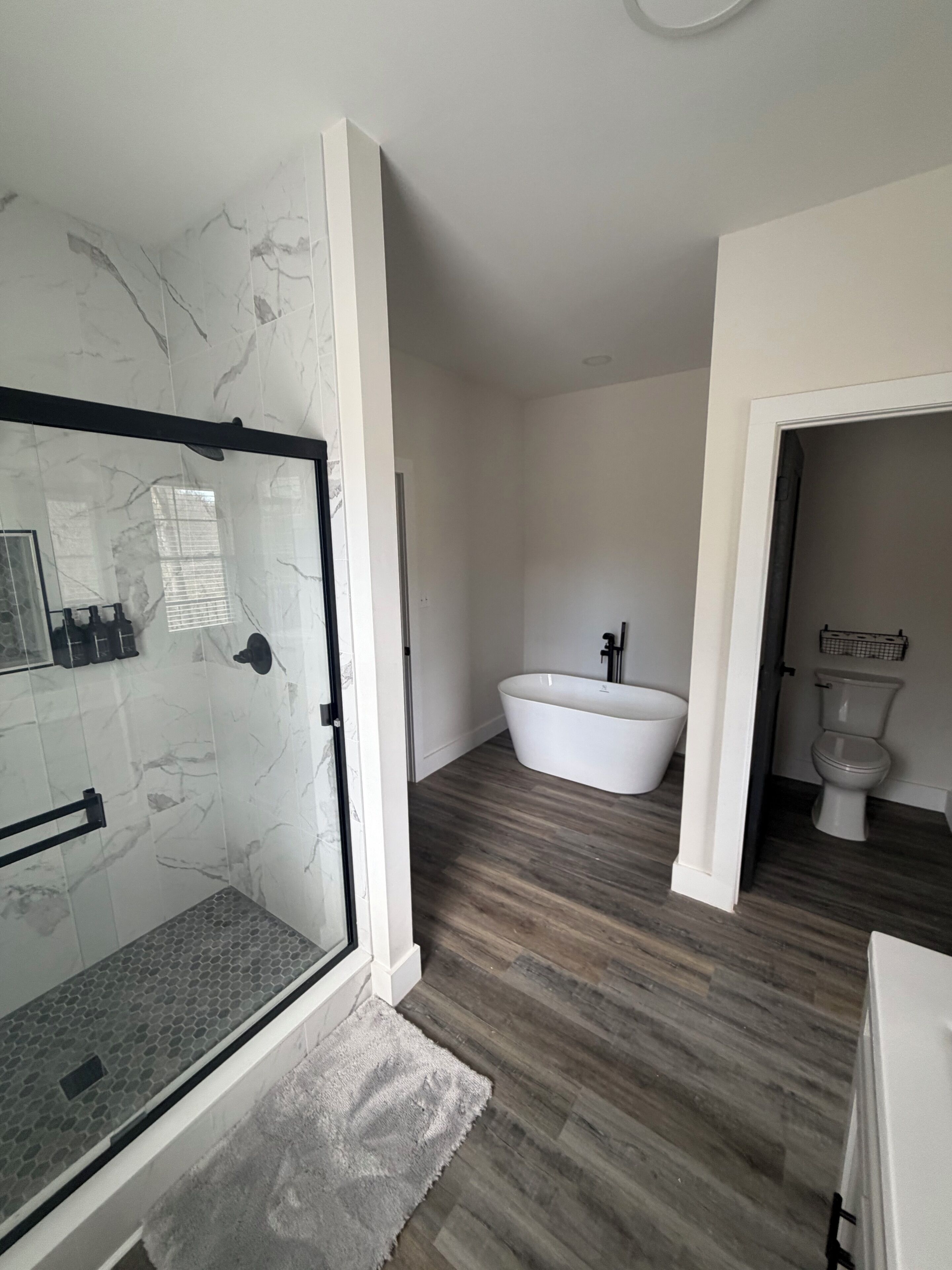 Towels, soap, toilet paper