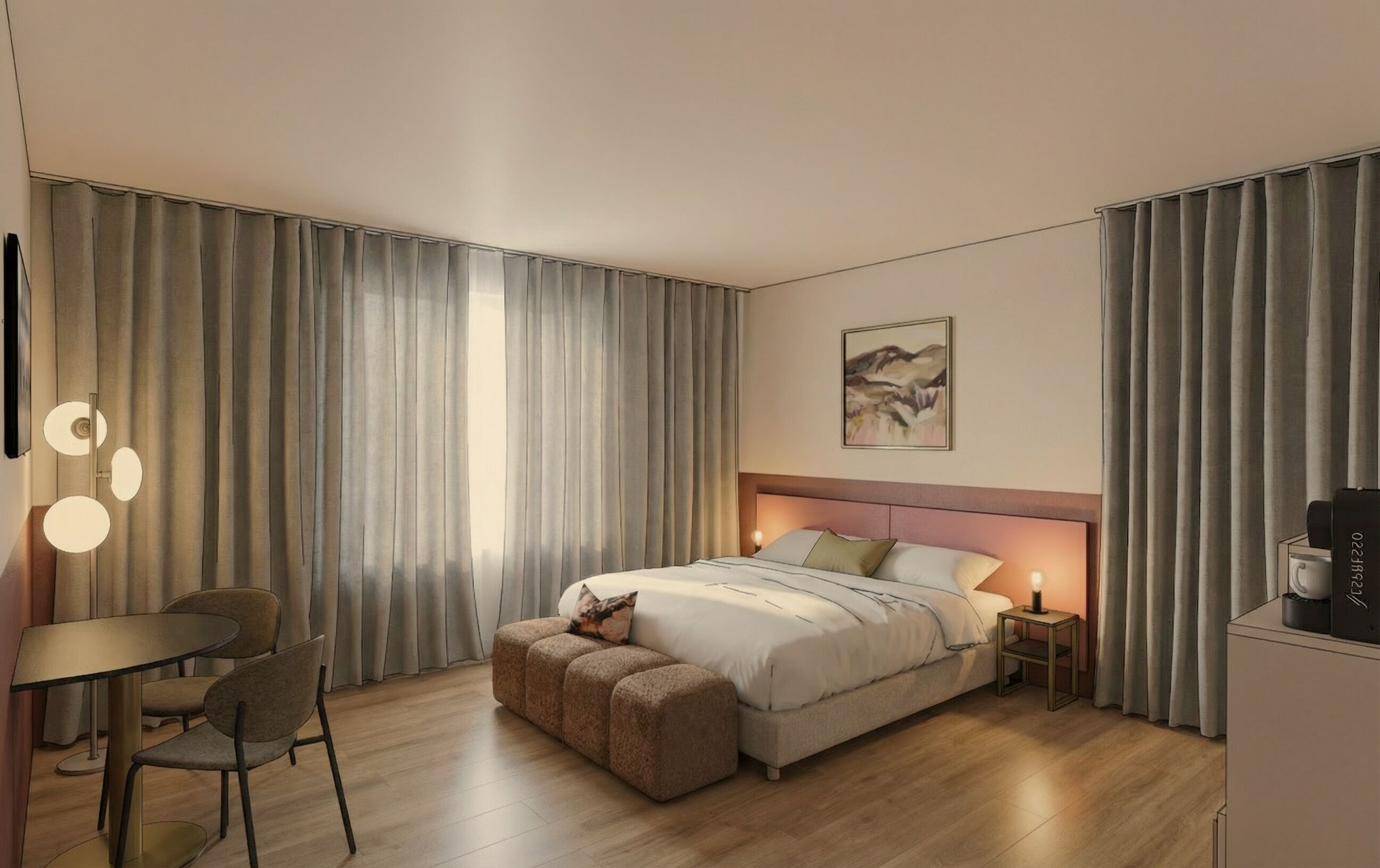 Comfort Double Room, City View