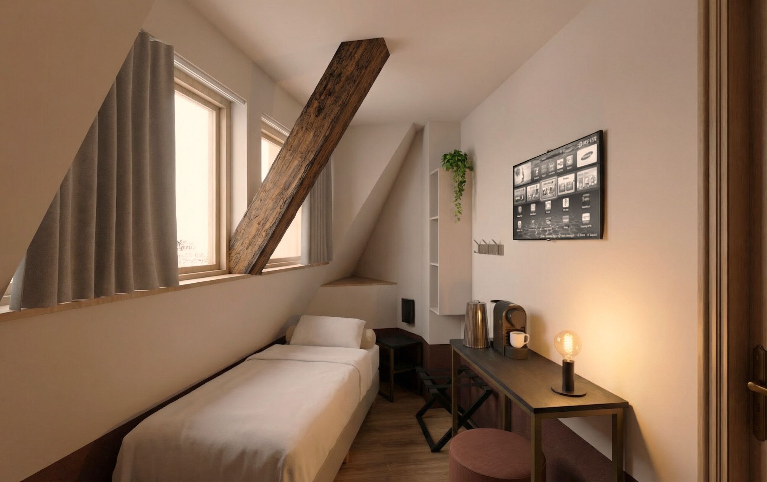 Chambre simple économique