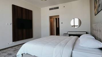 Căn hộ tiện nghi đơn giản, quang cảnh thành phố