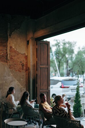 Restaurante al aire libre