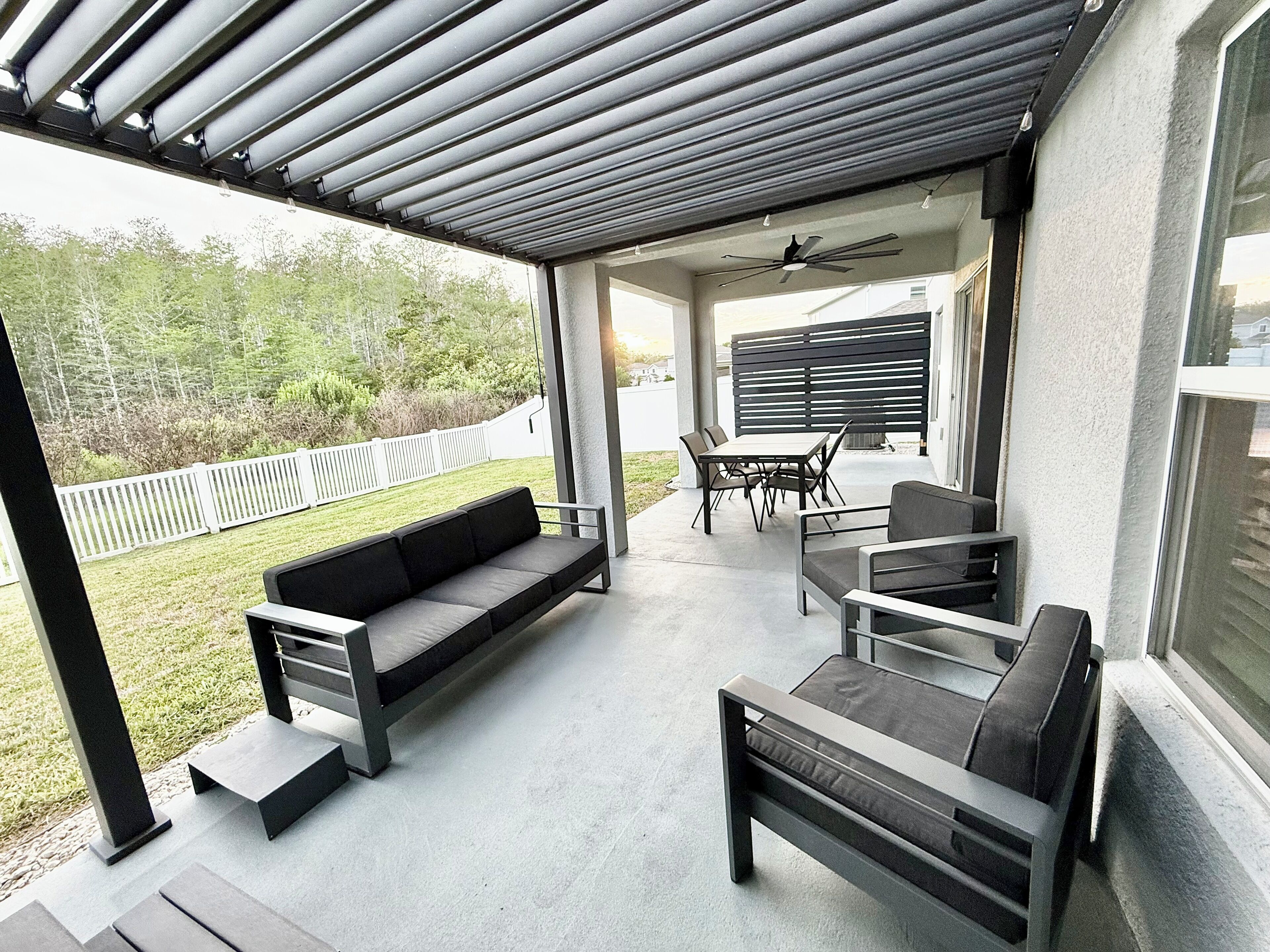 Restauration en plein air