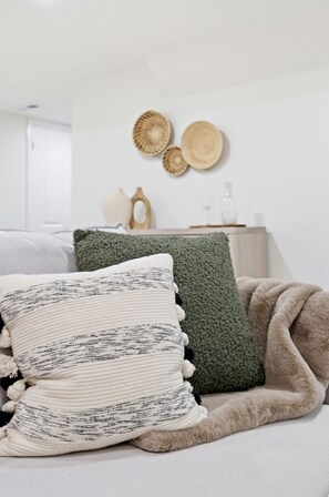 Interior - Sunny Haven – Curated Private Suite w/ Projector (Holland Landing)