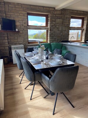 Dining - Delph Cottage Two ground floor bedrooms and a ground floor shower room (Briercliffe)