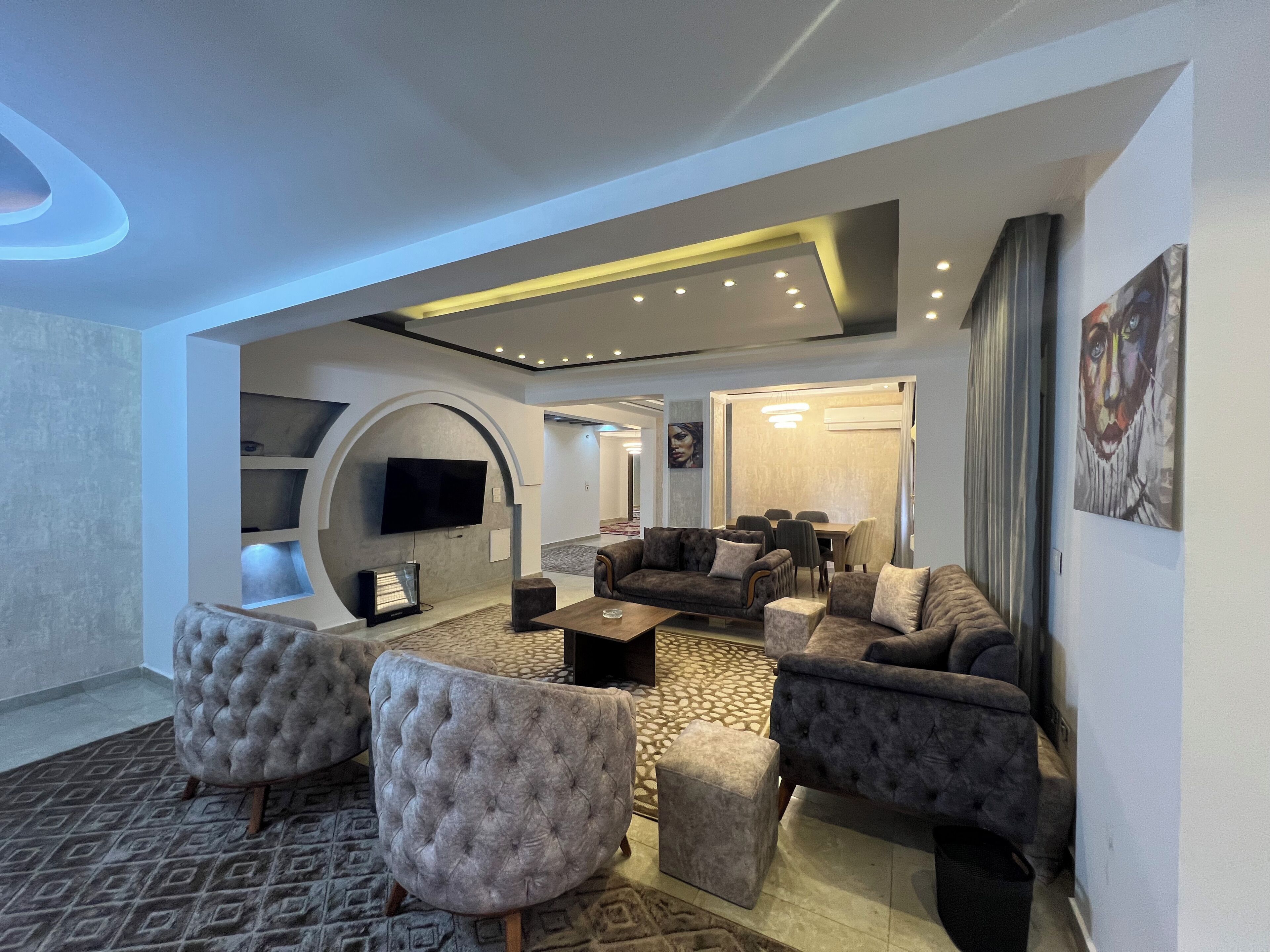 Classic-Apartment, Balkon, Stadtblick | Innenbereich