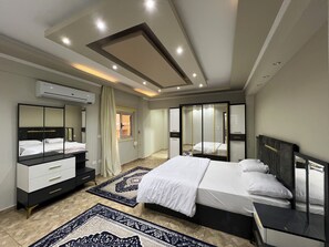 Classic Apartment, Balcony, City View - ELITE Comfort 3BR Apartment New Cairo   (New Cairo)