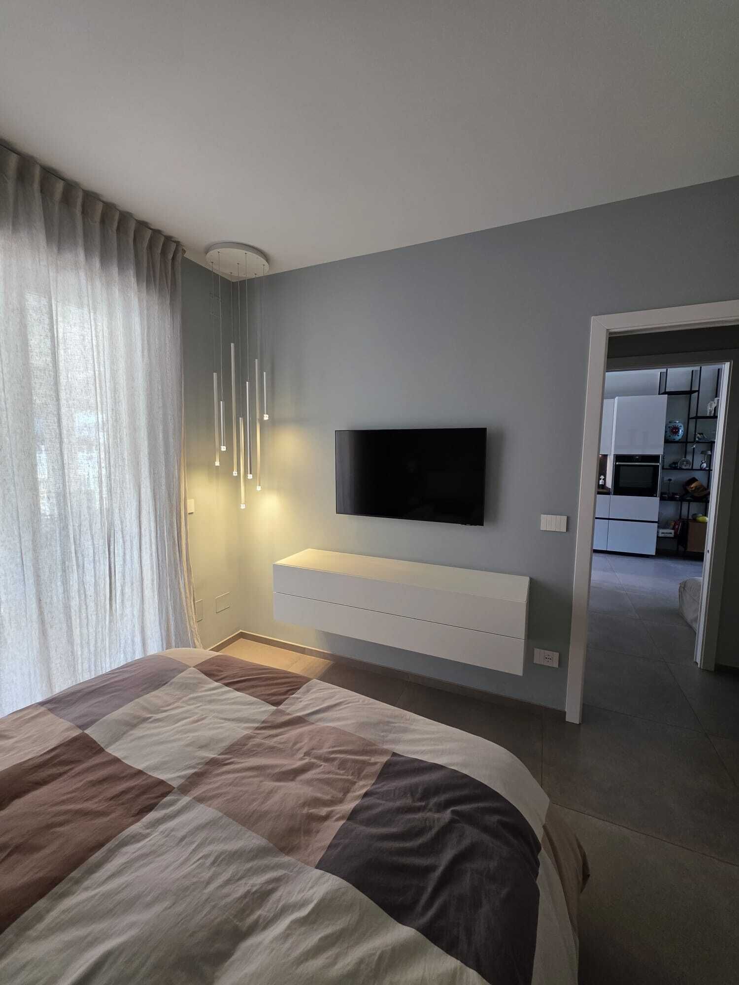 2 camere, ferro/asse da stiro