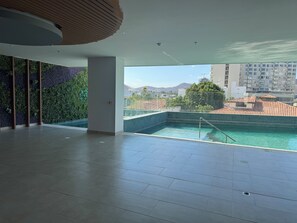 Pool - Newly Equipped Studio in Rodadero Sur - Beach, Restaurants and Tranquility (Gaira)