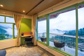 Vista des de l'allotjament