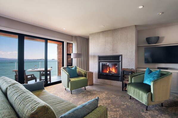 Skyline Spa Suite | Área de sala de estar