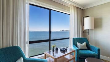 Superior King Fireplace Accessible | View from room