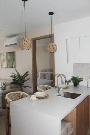Interior - Kristal Lagoon Luxury Top Floor Condo in Baia Kristal, Cartagena (Bolívar)