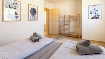 2 Schlafzimmer, WLAN, Bettwäsche
