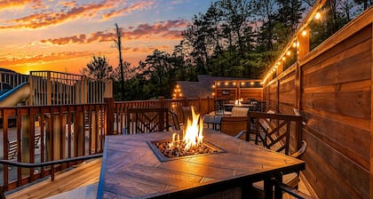 Luxury Smoky Mountain Tepee, Pigeon Forge Near Dollywood, Resort Pool Access