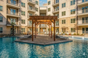 Pool - Cozy Designer Suite | Gym & Pool | DART Access (Irving)