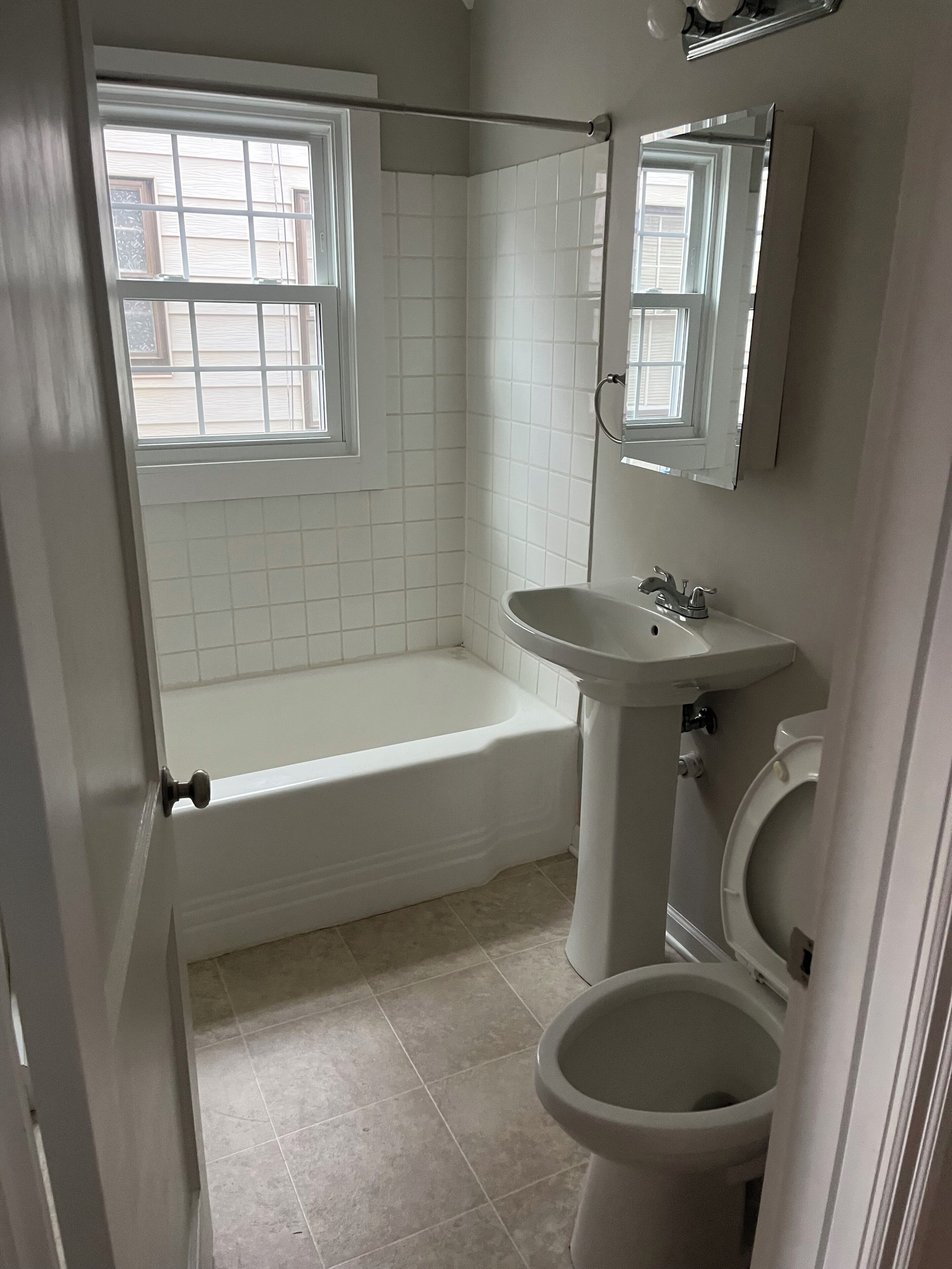 Towels, soap, toilet paper