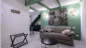 Leilighet – deluxe | Oppholdsområde