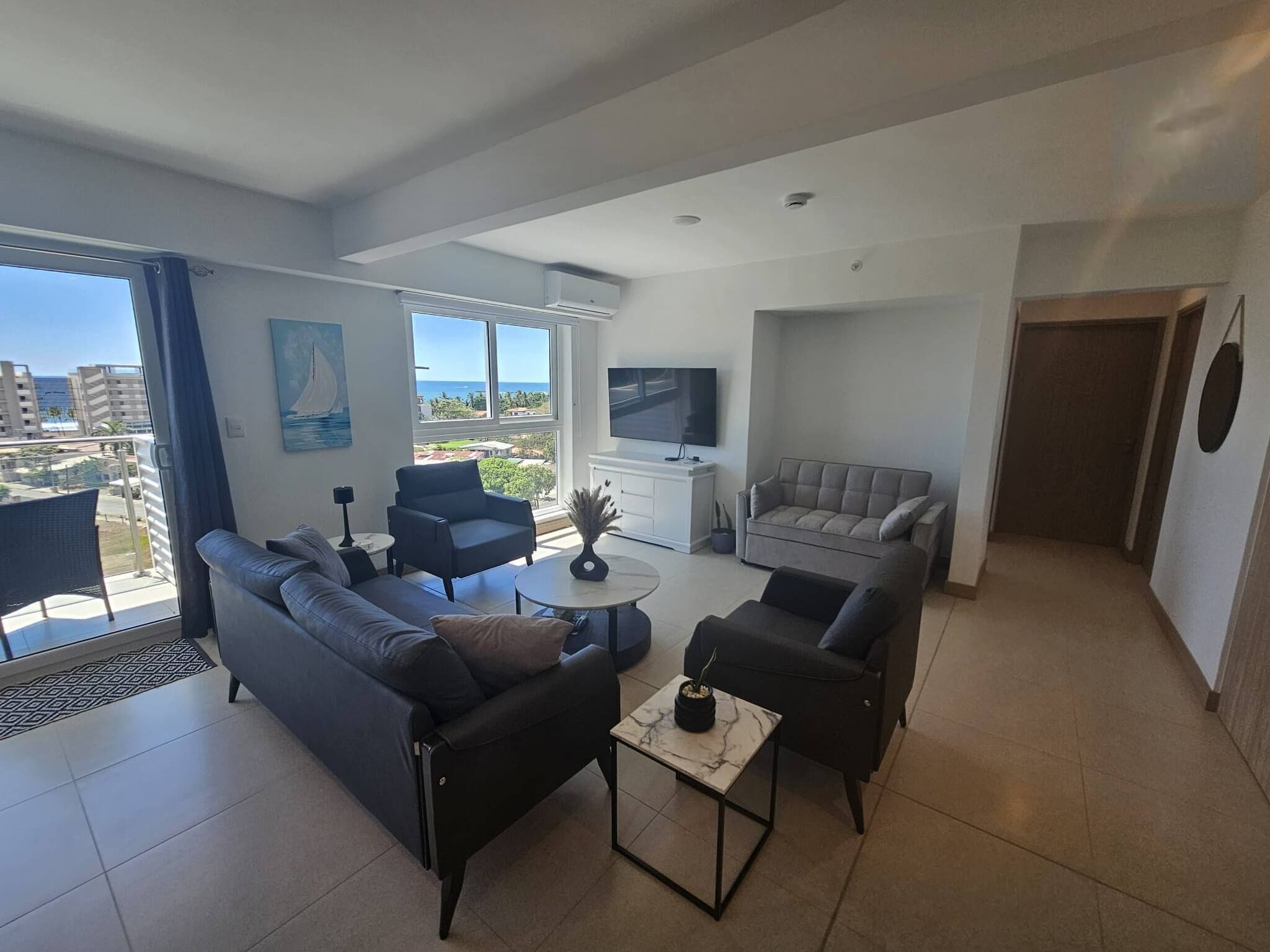 Apartemen, 2 kamar tidur, akses difabel, balkon | Ruang keluarga
