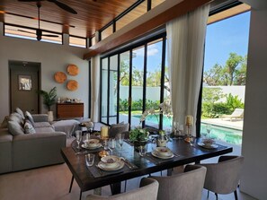 Dining - Villa Luma Botanica | Private Pool Villa Near Bang Tao Beach (Tambon Choeng Thale)