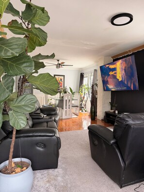Living area - Exclusive 2nd Floor Suite: Private Kitchen, Bath & Indoor Hammock (Montclair)