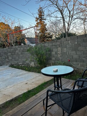 Restauration en plein air