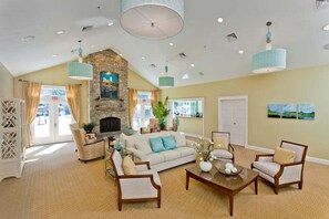 Living area - Seaglass Village 705, a stylish 2-bedroom retreat in Wells. (Wells)