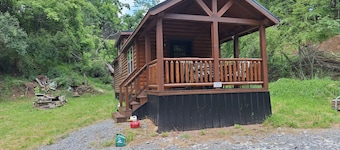 Adorable 1-bedroom cabin in fabulous Glenville with cool AC.