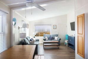 TV, offices - Oceanfront Escape: Coastal Views in Heart of KDH! (Kill Devil Hills)