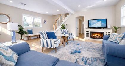 Beach House near NYC. 1 Block to Ocean. Sleeps 10