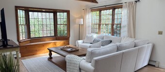 New for 2026! 3-BR house with AC. Walk to town, beach, pool access available.