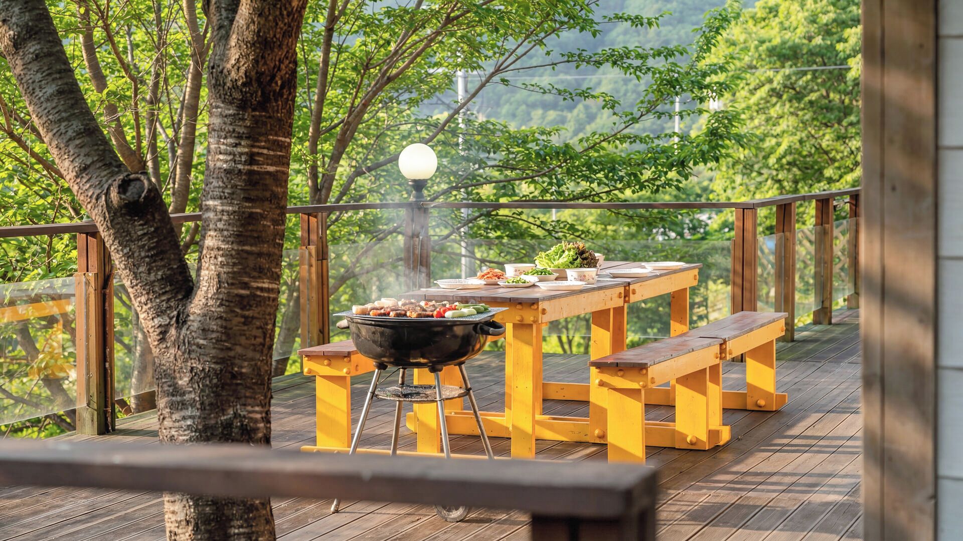 Perushuone, 3 makuuhuonetta (Forsythia Pet (BBQ/Terrace/Jacuzzi)) | 1 makuuhuone, ilmainen Wi-Fi