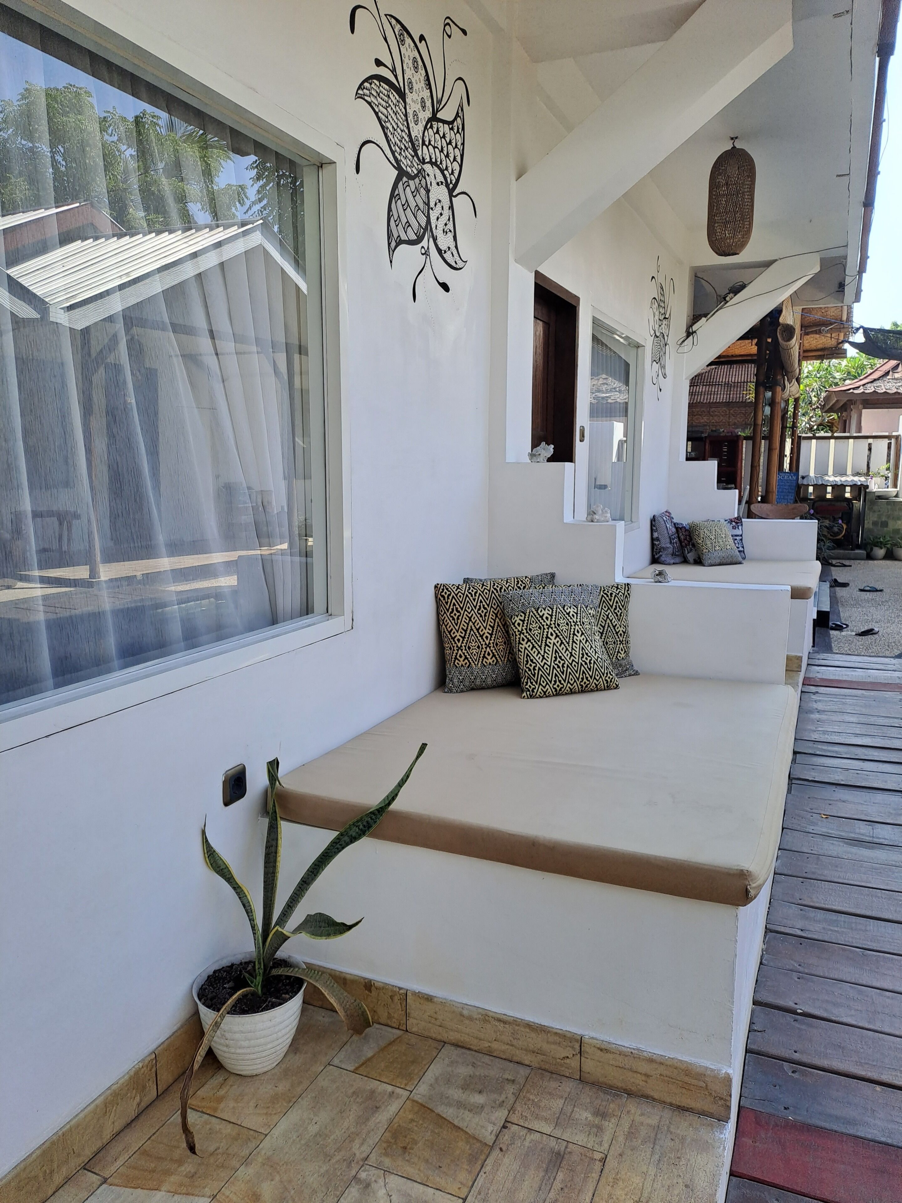 Comfort Double Room, Pool View | Terrace/patio