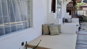 Comfort Double Room, Pool View | Terrace/patio