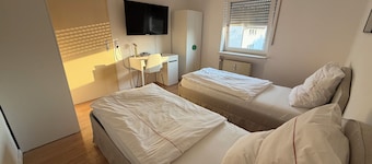 For workers in Kötz/Günzburg: 4 beds | A8 | Garage