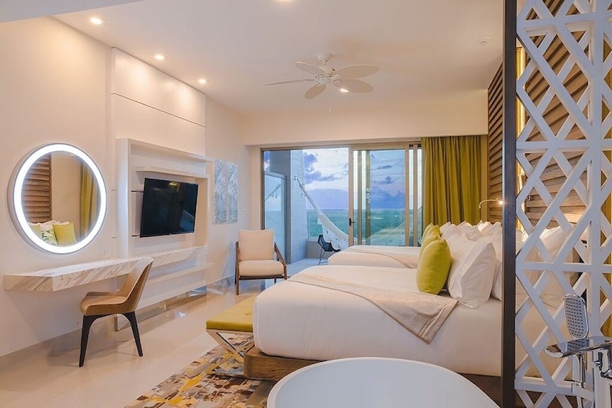 Junior Suite At Luxury Resort And Spa | Balcony, Hammock & Soaking Tub - 穆赫雷斯島