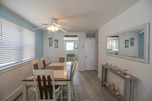 Dining - 3BR Condo with a Covered Porch & Grill – Few Blocks to the Beach, Bay & Dining (Wildwood Crest)