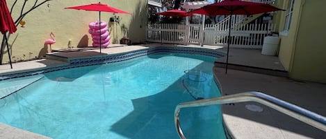 Comfort Apartment, Balcony, Pool View | Pool | Outdoor pool