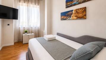 Select Comfort beds, in-room safe, blackout drapes, soundproofing