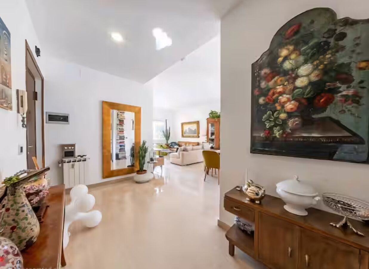 Appartamento, 3 camere da letto, vista città | Area soggiorno