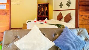 Habitación Deluxe doble | Zona de estar