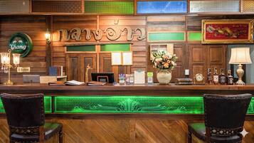 Sitteområde i lobbyen