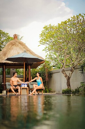 Superior Villa, Pool View | Terrace/patio - Villa Campania Bali (Sukawati)