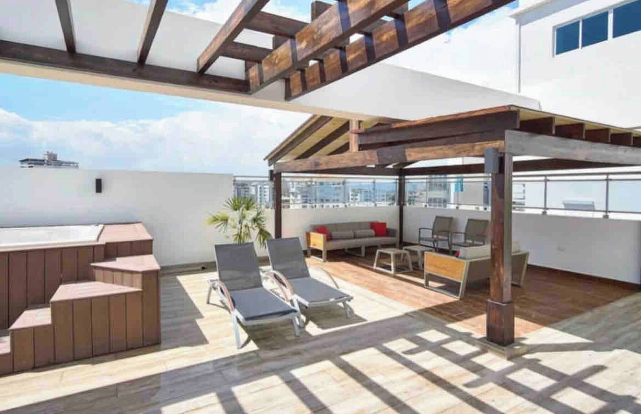 Condo, 3 quartos, acessível, sacada | Terraço/pátio
